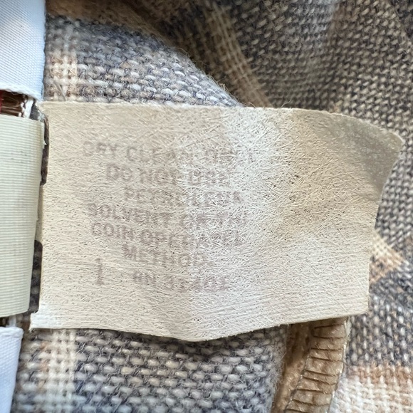 VTG 70s Jr. Things Plaid Wool Blend Blazer ILGWU Made in USA Academic Boho - Picture 13 of 14